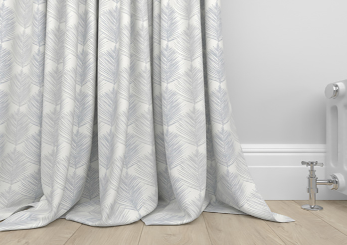 Gentle Palm, Stone - Made to Measure Curtains - Image 6
